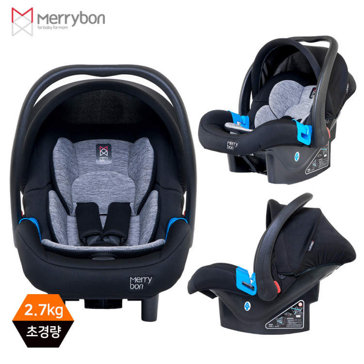 메리본 핀 신생아 바구니형 카시트 (신생아~10개월)